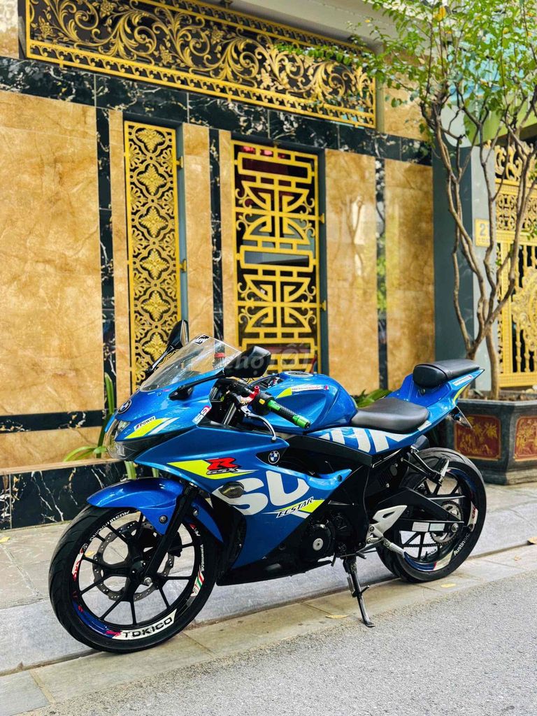 Suzuki GSX-R150 2020 черно-синий Смарт-ключ отличное состояние