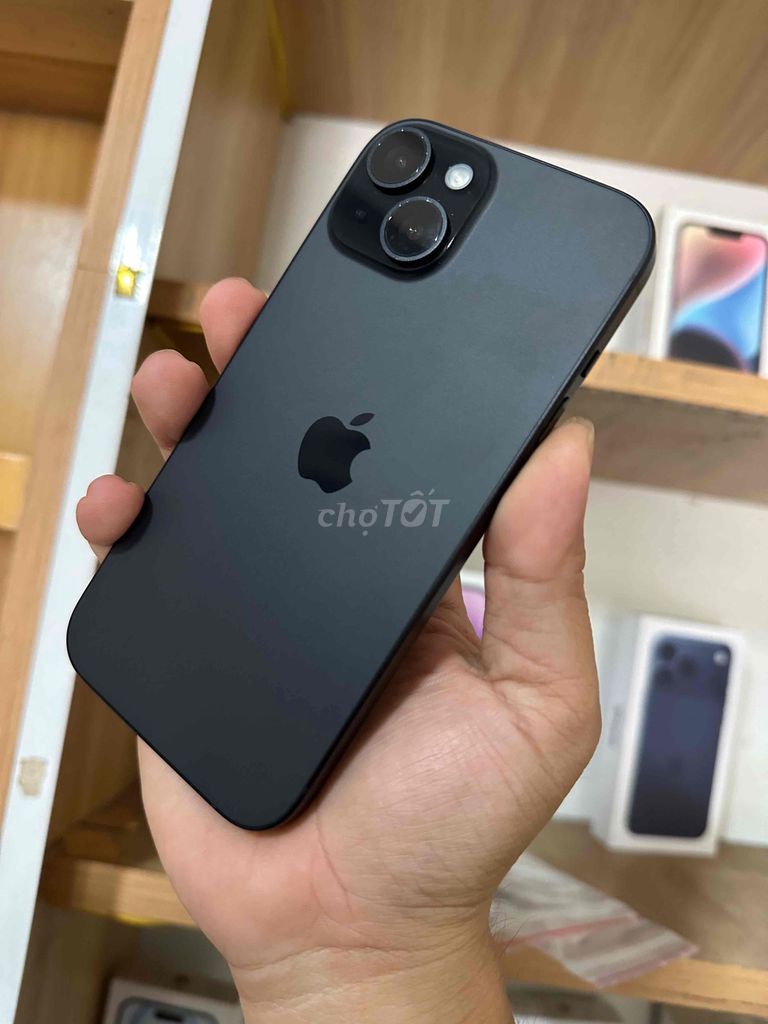 Apple iPhone 15 128GB Đen lock pin 99 ko sim ghép. Mua bán Điện thoại tại Quận Ninh Kiều Cần Thơ được đăng bởi Hào Mobile hình 1