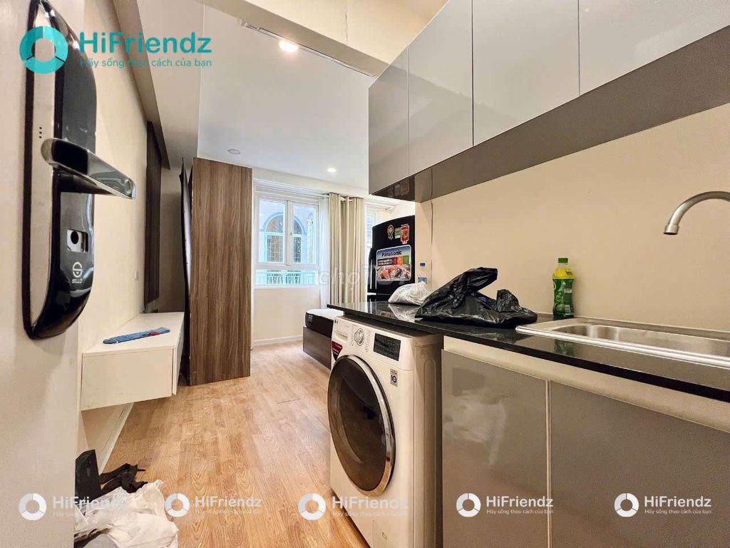 🔥CHO THUÊ NGÃ TƯ PHÚ NHUẬN -STUDIO MỚI-FULL NT-25M2-CỬA SỔ TRỜI