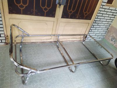 Khung giườngxếp inox201 size 192*90*32cm nặng7,3kg. Mua bán Giường, chăn ga gối nệm tại Quận Tân Bình Tp Hồ Chí Minh được đăng bởi AHuy