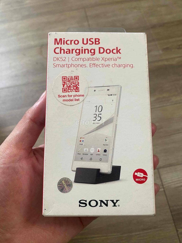 Dock sạc điện thoại Sony DK52 nguyên hộp