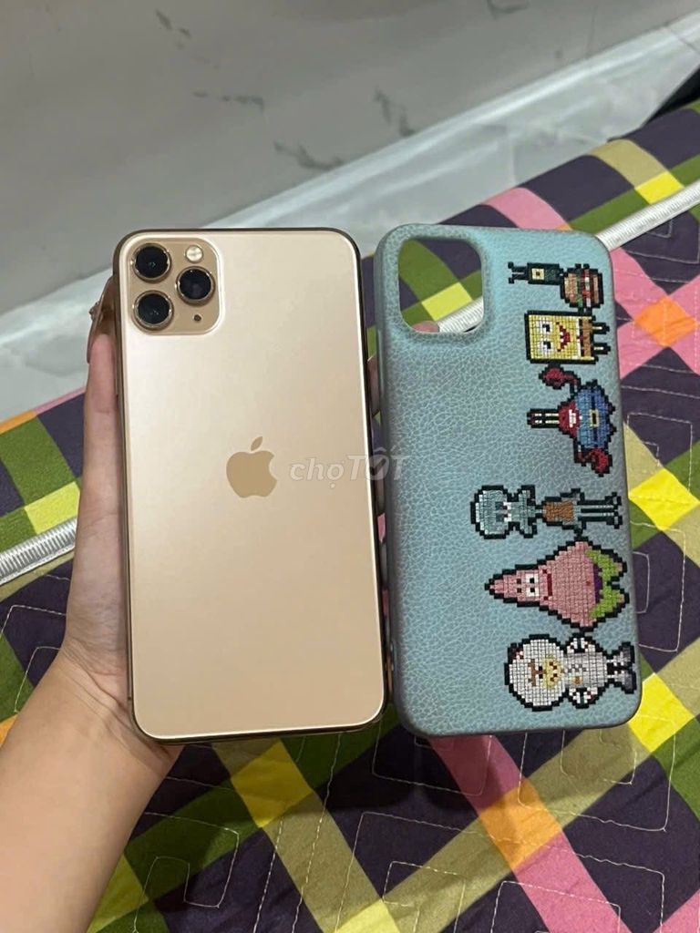 iPhone 11 Pro Max 256GB QT Vàng pin thay 100%. Mua bán Điện thoại tại Quận Bình Thạnh Tp Hồ Chí Minh được đăng bởi Triệu VY hình 1