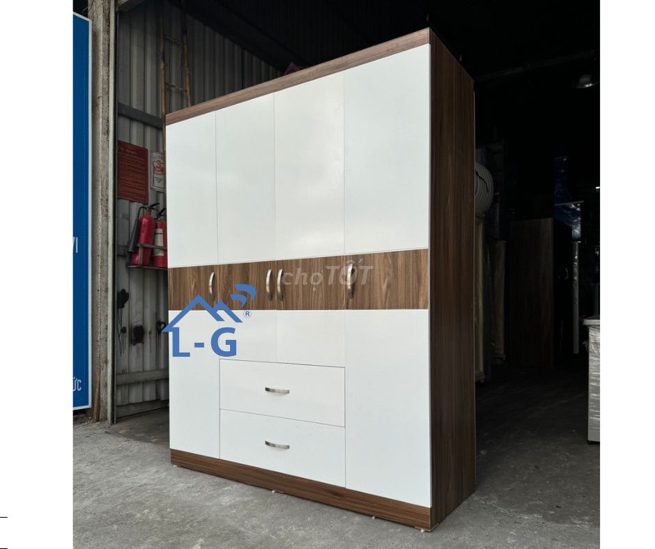 tủ quần áo gỗ mdf/ tủ gỗ/ tủ quần áo/tủ gỗ/tủ mdf. Mua bán Tủ, kệ gia đình tại Quận Gò Vấp Tp Hồ Chí Minh được đăng bởi NỘI THẤT LÂM GIA PHÁT  hình 1