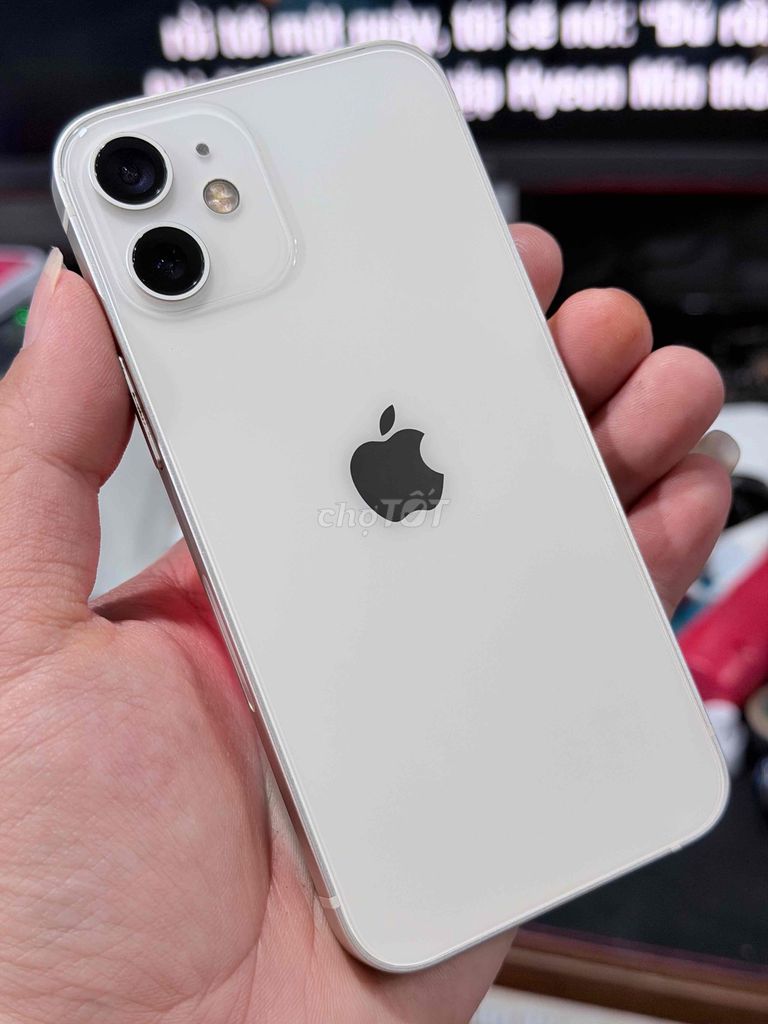 12 mini trắng pin 100% Bán có Gl + Góp icloud. Mua bán Điện thoại tại Thành phố Biên Hòa Đồng Nai được đăng bởi HUNG  hình 1