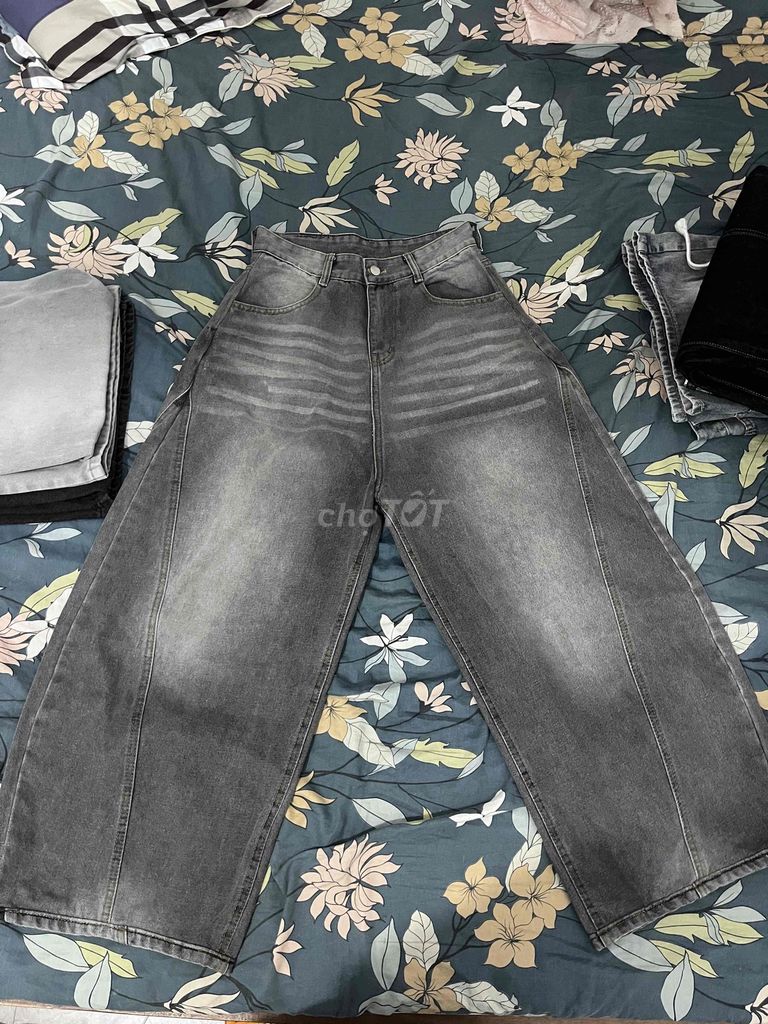 Quần jean nam nữ Jean xám. Mua bán Quần áo tại Huyện Đắk Mil Đắk Nông được đăng bởi Tuyen Linh hình 1