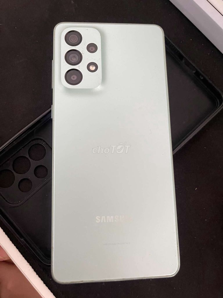 Samsung A73 5G 128GB màu Xanh . Mua bán Điện thoại tại Thành phố Thủ Đức Tp Hồ Chí Minh được đăng bởi Ng H Phuc hình 1