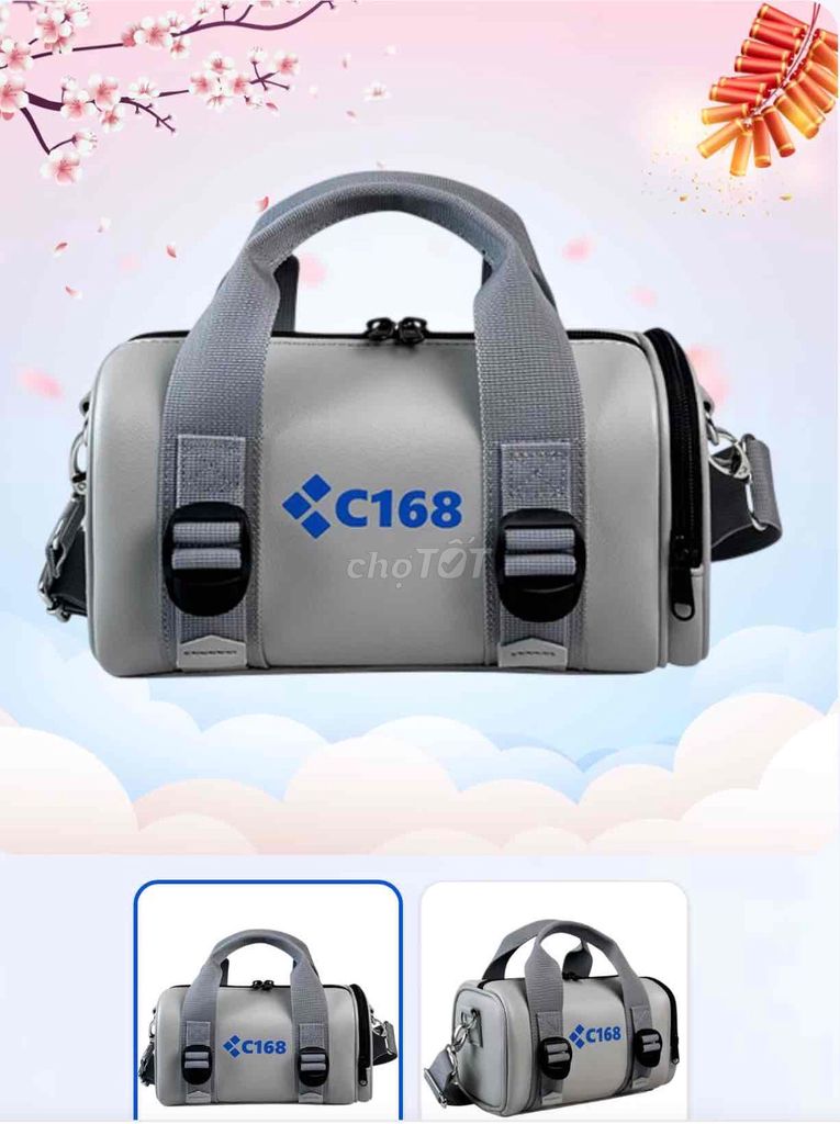 Túi xách da xám đơn giản. Mua bán Túi xách tại Huyện Cần Giuộc Long An được đăng bởi NGUYEN MINH TAN hình 1