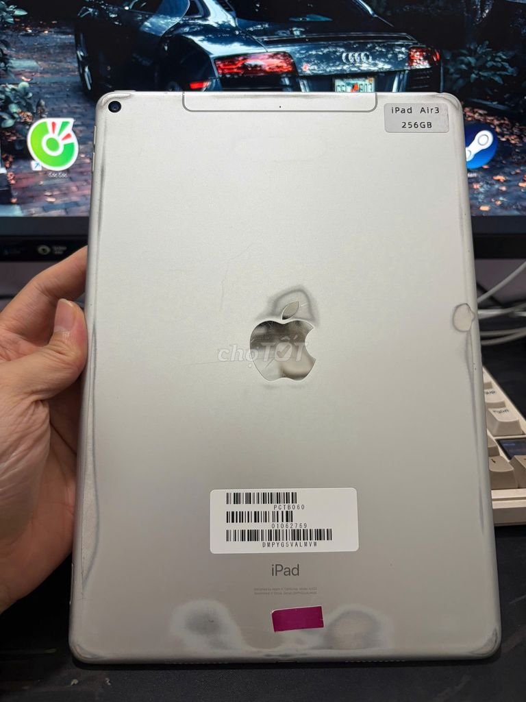 iPad Air 3 bản 256GB đầy đủ Wifi + Sim. Mua bán Máy tính bảng tại Quận Cầu Giấy Hà Nội được đăng bởi Hàn Trâm hình 1
