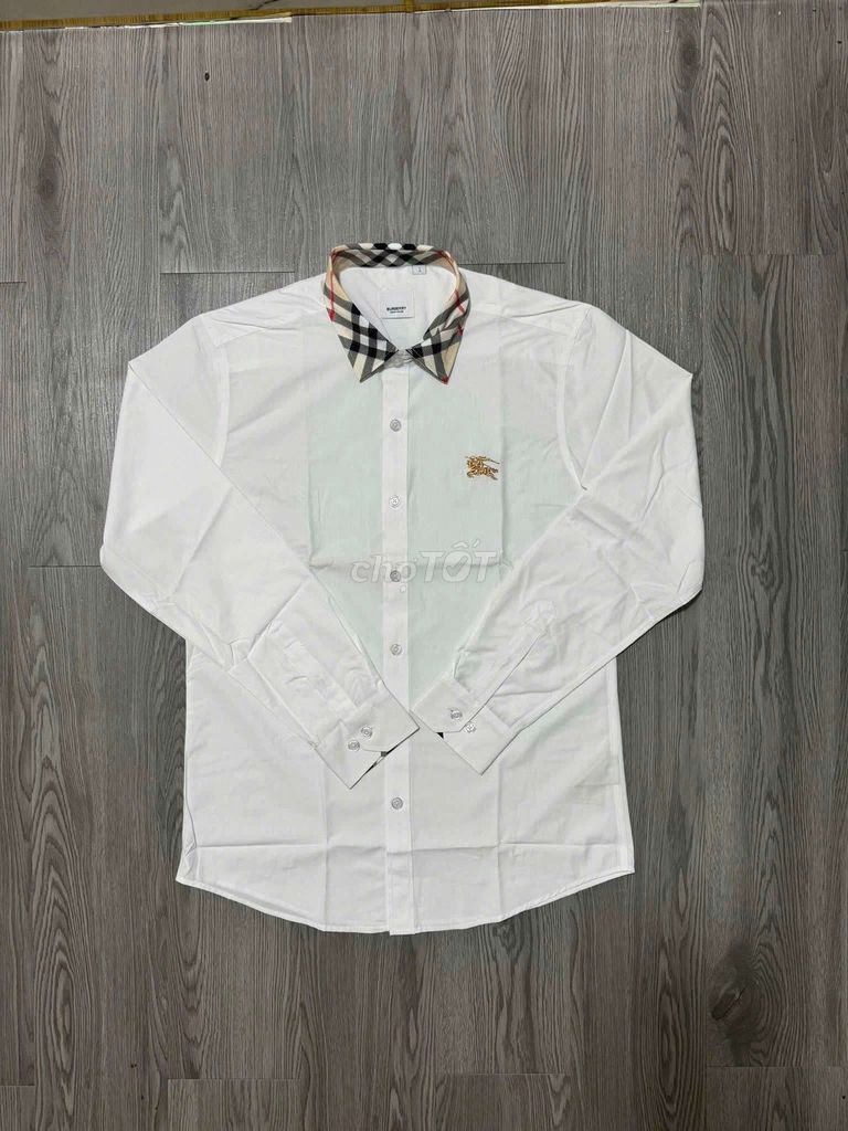 Áo sơ mi nam Burberry Trắng. Mua bán Quần áo tại Huyện Phú Tân Cà Mau được đăng bởi Hiệu Si Tuyển hình 1