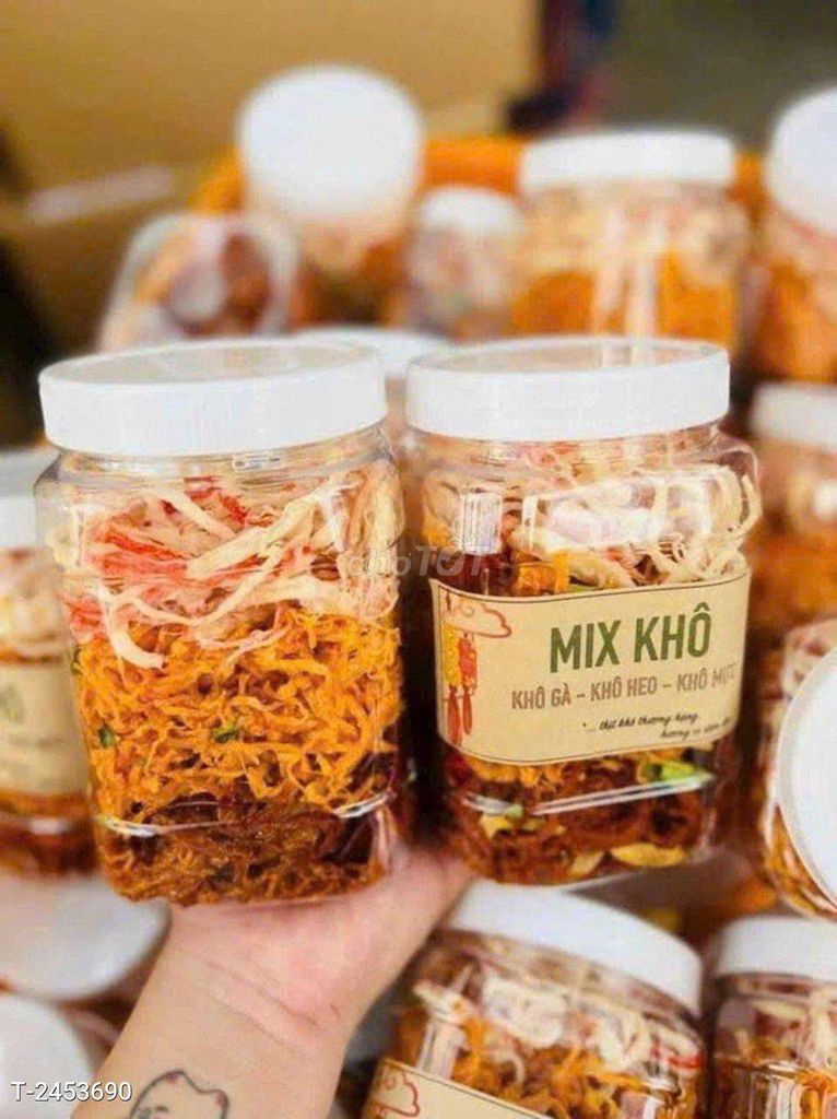 Đồ ăn vặt Mực, gà, heo 350g Hộp nhựa. Mua bán Đồ ăn, thực phẩm và các loại khác tại Quận 12 Tp Hồ Chí Minh được đăng bởi Khánh KaKa hình 1