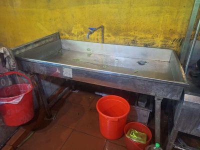 Bồn rửa Inox gấp gọn 1m6 x 90cm. Mua bán Thiết bị vệ sinh, nhà tắm tại Huyện Bình Chánh Tp Hồ Chí Minh được đăng bởi Rơm