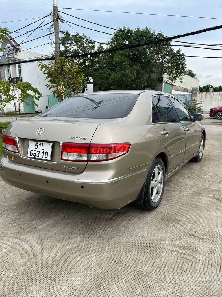 Bán hon da acocd AT còn mới 2004 - 90589 km. Mua bán Ô tô tại Quận 12 Tp Hồ Chí Minh được đăng bởi trần minh trí hình 4