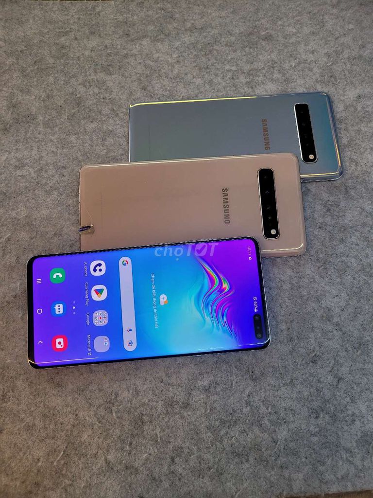 Galaxy S10 5G  Hàn Quốc  1sim ram 8/256gb pin 4500. Mua bán Điện thoại tại Quận Thanh Xuân Hà Nội được đăng bởi ĐC 173 NGUYỄN XIỂN TX HN  hình 1