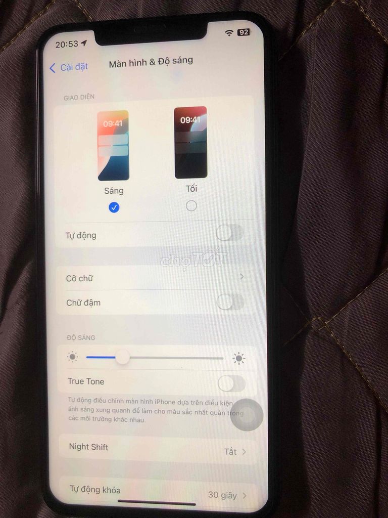 Apple iPhone XS Max Đen Đã sử dụng. Mua bán Điện thoại tại Huyện Hoài Đức Hà Nội được đăng bởi nguyen van hau hình 1