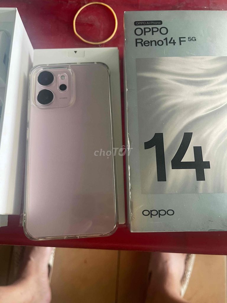 OPPO Reno14 F 5G 256GB Hồng 99,9% mới. Mua bán Điện thoại tại Thành phố Dĩ An Bình Dương được đăng bởi nguyên nguyên hình 1
