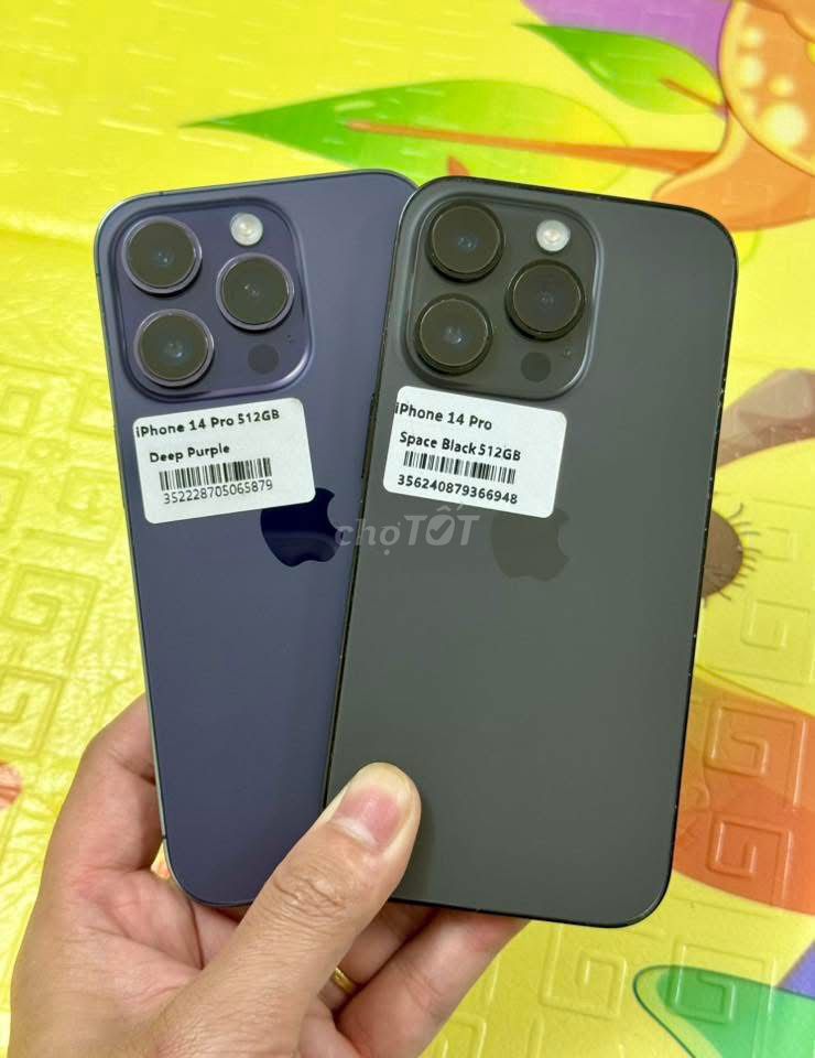 Apple iPhone 14 Pro 512GB Tím đậm. Mua bán Điện thoại tại Quận 8 Tp Hồ Chí Minh được đăng bởi Tarah Mata hình 1