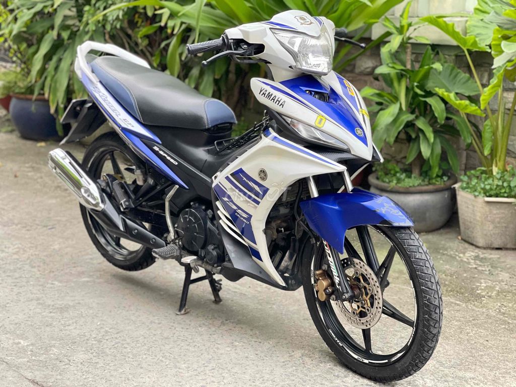 Exciter 135 trắng xanh GP 2014 BSTP. Mua bán Xe máy tại Thành phố Thủ Đức Tp Hồ Chí Minh được đăng bởi Cửa Hàng Xe NGUYỄN hình 4