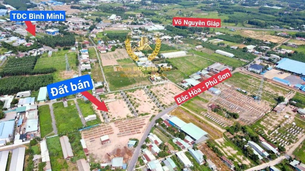 Chủ cần bán 2 lô thổ cư 80m2, đường nhựa gần TĐC Bình Minh, 8xx triệu