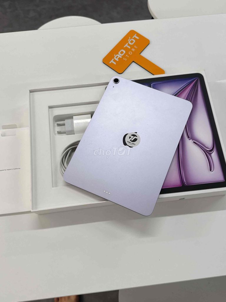 iPad Air 7 M3 11 inch 128GB vna Fullbox BH 10/26. Mua bán Máy tính bảng tại Quận 10 Tp Hồ Chí Minh được đăng bởi Táo Tốt Apple  hình 1