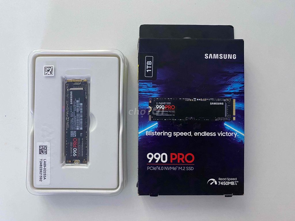 Ổ cứng SSD Samsung 990 Pro 1TB PCIe 4.0 NVMe M.2. Mua bán Linh kiện (RAM, Card...) tại Thành phố Buôn Ma Thuột Đắk Lắk được đăng bởi HD Computer hình 1