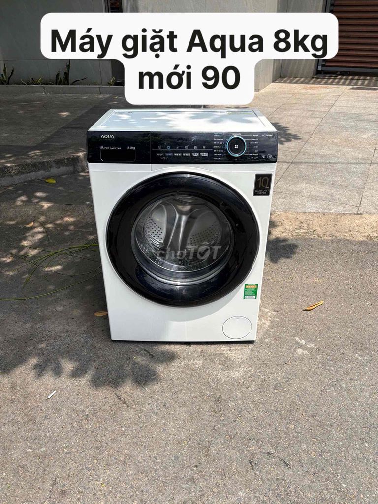 Máy giặt Aqua 8kg cửa trên Mới 90% . máy giặt. Mua bán Máy giặt tại Quận Bình Tân Tp Hồ Chí Minh được đăng bởi DC 268 hình 1