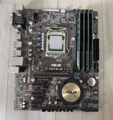 Main Asus H97M-E, i7 4790, Ram 16G/1600. Mua bán Linh kiện (RAM, Card...) tại Quận 12 Tp Hồ Chí Minh được đăng bởi Anh Tuan