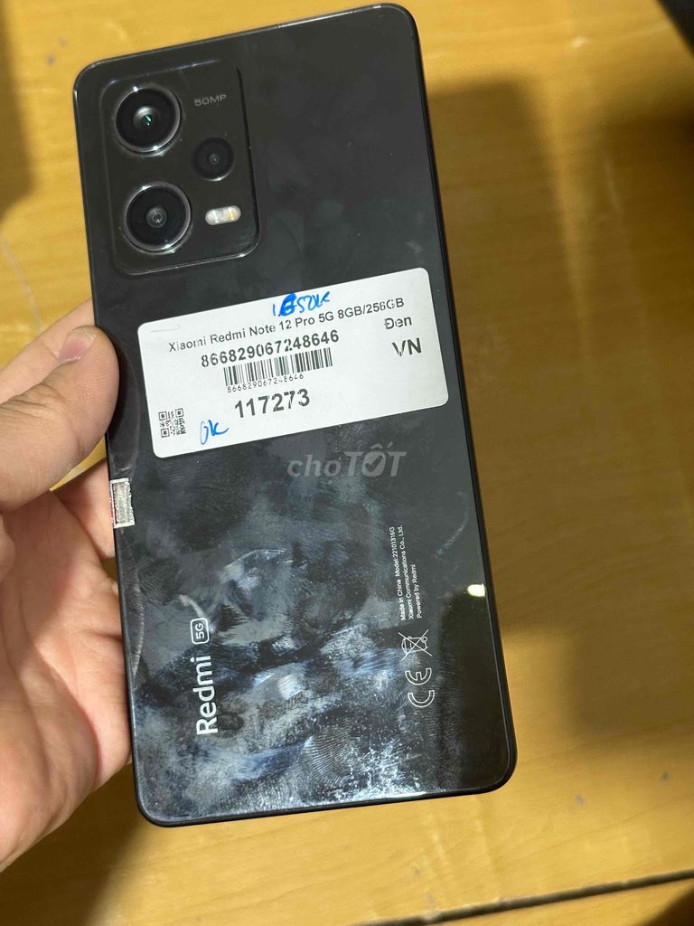 Redmi Note 12 Pro 5G 256GB Đen. Mua bán Điện thoại tại Thành phố Thủ Đức Tp Hồ Chí Minh được đăng bởi Hiếu hình 1