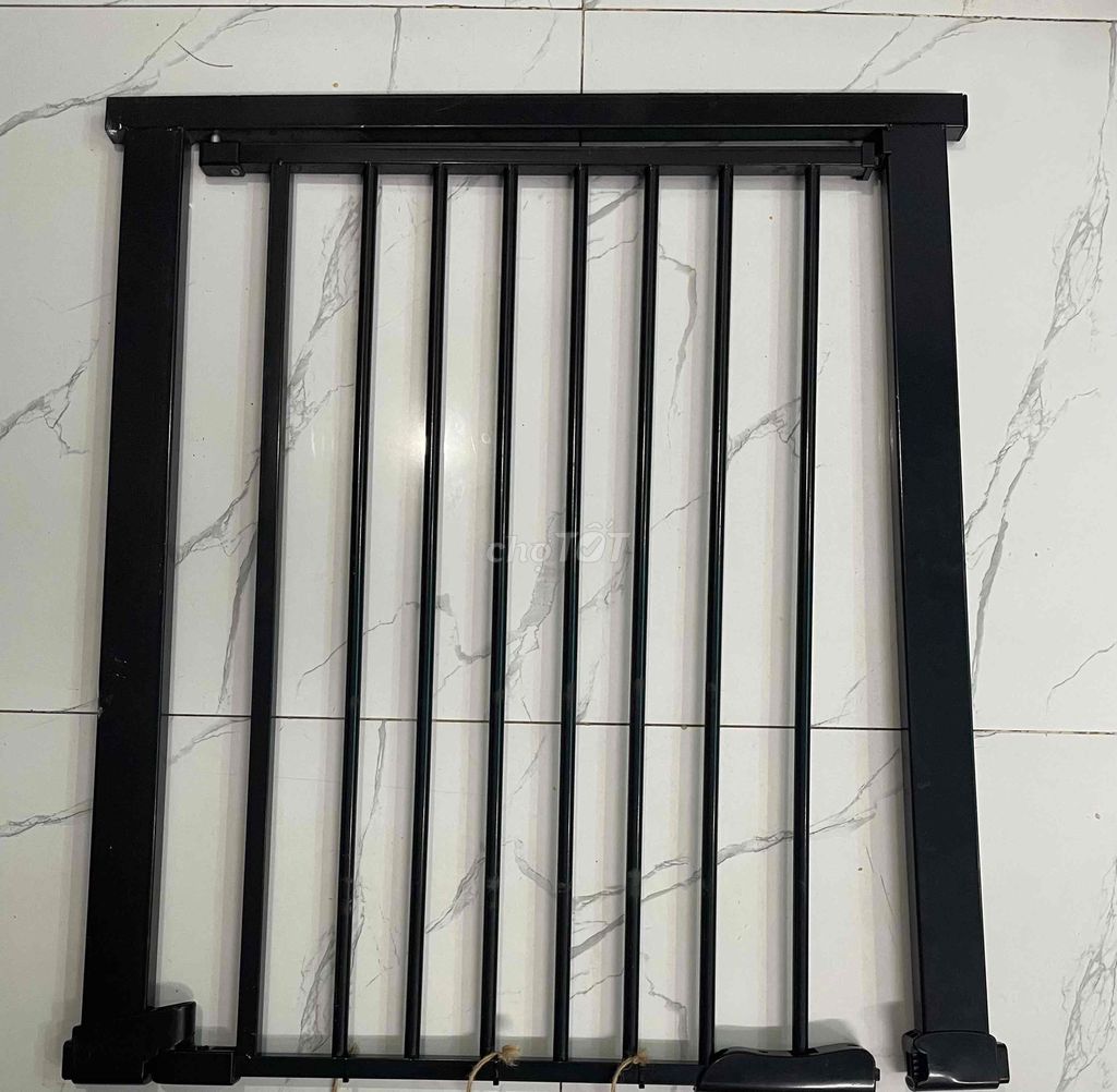 Thanh chắn cầu thang Thép không gỉ Đen 70x80cm. Mua bán Mẹ và bé tại Quận Bình Tân Tp Hồ Chí Minh được đăng bởi TRƯỜNG hình 1