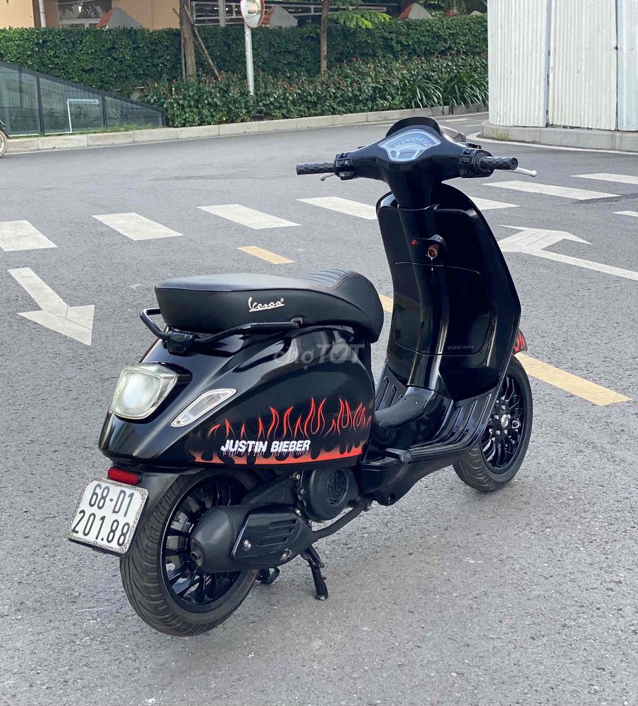 Vespa Sprint Mix Style Justin Bieber đen bóng. Mua bán Xe máy tại Quận Gò Vấp Tp Hồ Chí Minh được đăng bởi Cửa hàng xe máy văn phúc hình 4