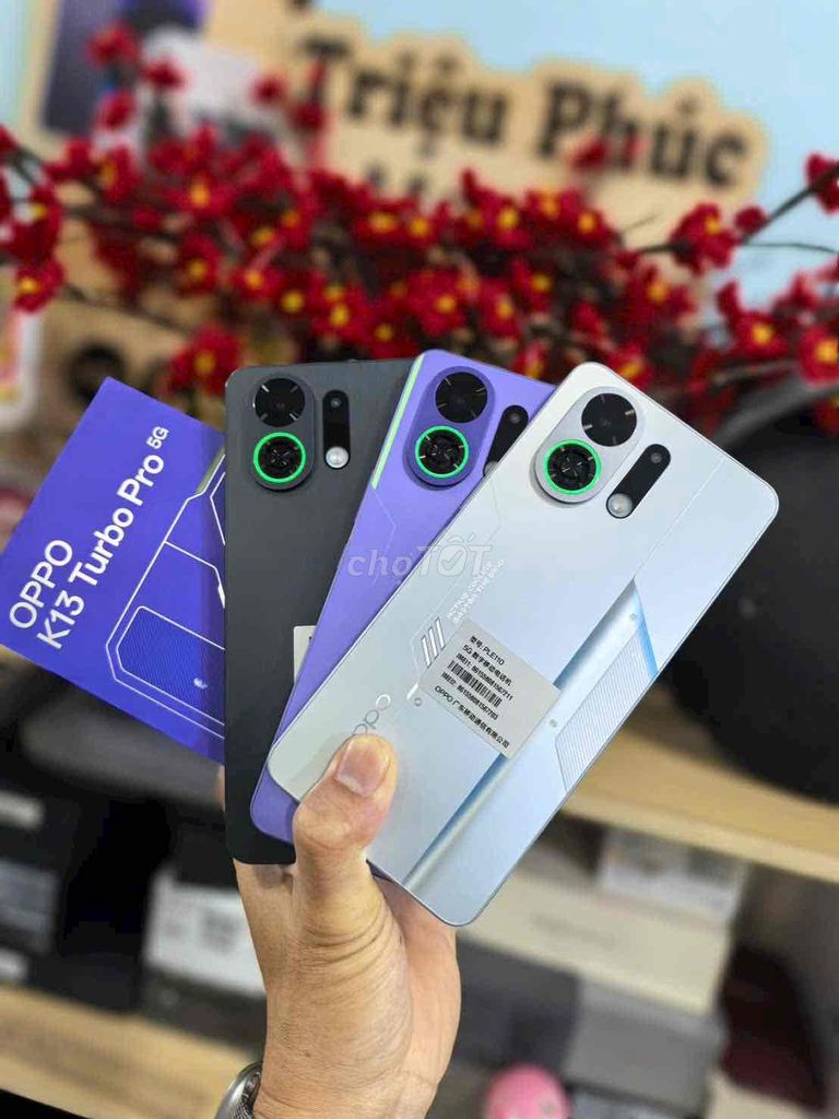 Oppo K13 Turbo Pro 5G fullbox 12/256 lướt đẹp. Mua bán Điện thoại tại Quận Bình Tân Tp Hồ Chí Minh được đăng bởi Triệu Phúc hình 1