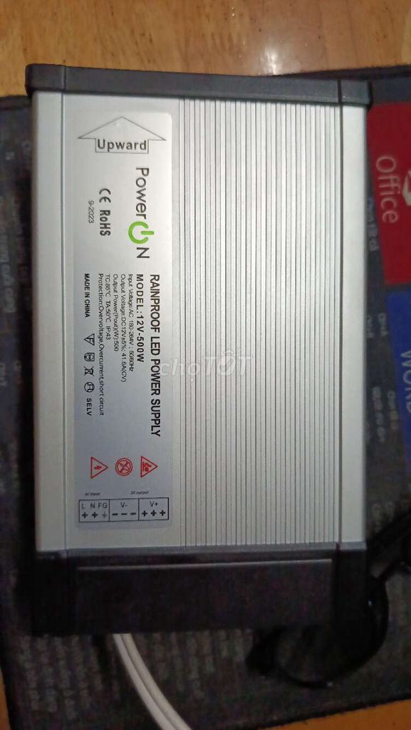 Bộ nguồn LED Upward 12V-500W. Mua bán Đồ chuyên dụng, Giống nuôi trồng tại Quận Tân Bình Tp Hồ Chí Minh được đăng bởi Thức Phạm hình 1