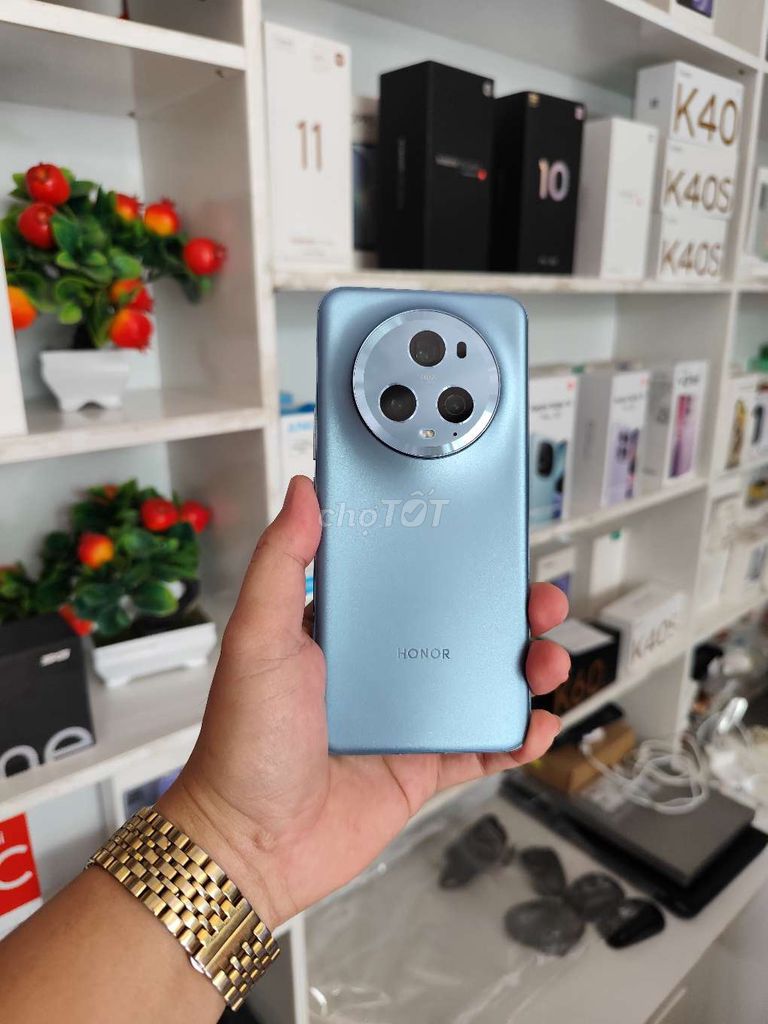 Honor Magic 5 Pro 256GB Xanh. Mua bán Điện thoại tại Thành phố Sóc Trăng Sóc Trăng được đăng bởi Long hình 1