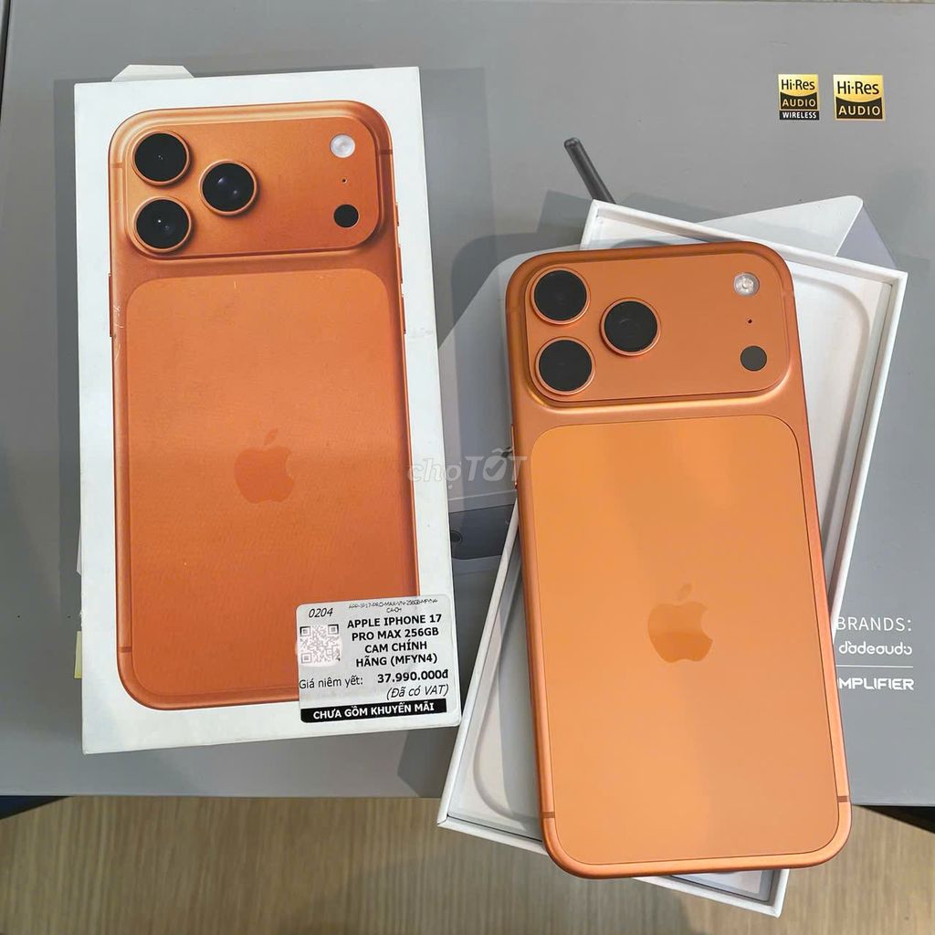 iP 17 Pro Max 256GB 99% bh vip 1 đổi 1 cellphones. Mua bán Điện thoại tại Quận 10 Tp Hồ Chí Minh được đăng bởi 24hShop hình 1