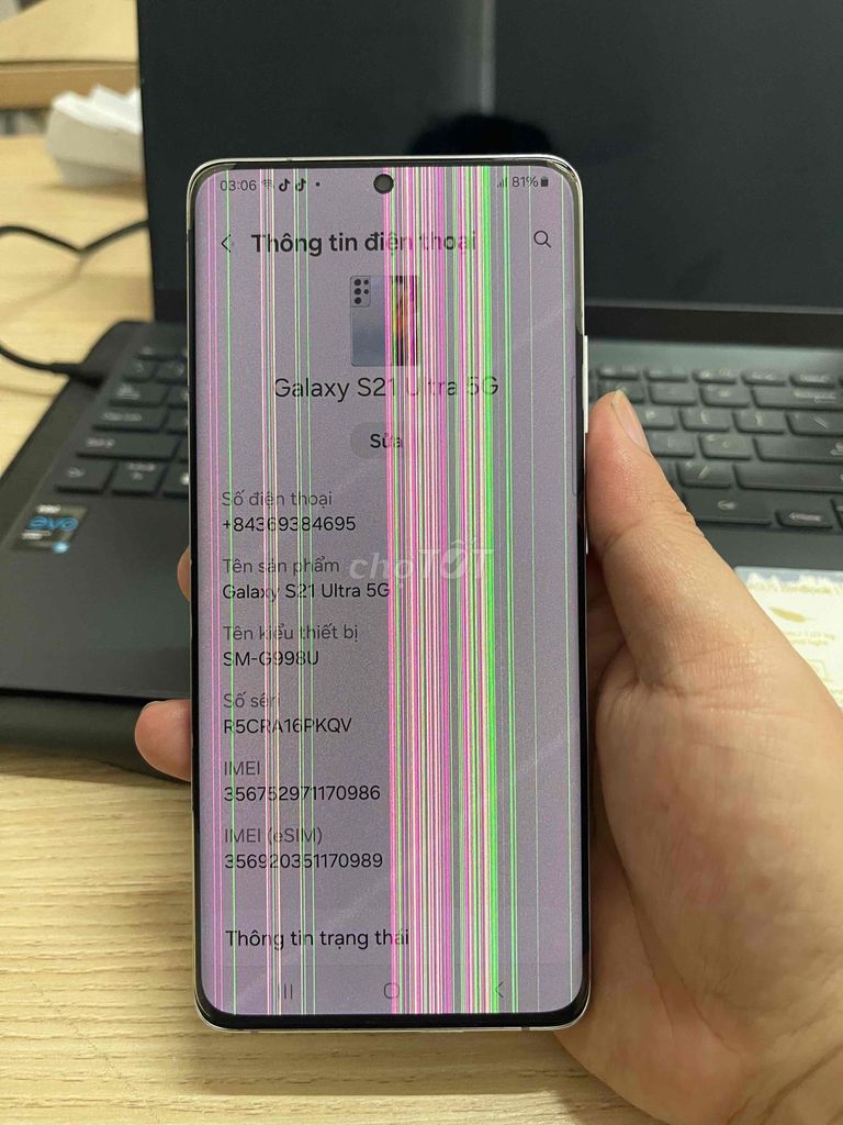 Samsung S21 Ultra 128GB. Mua bán Điện thoại tại Quận Ngũ Hành Sơn Đà Nẵng được đăng bởi Phan hình 1