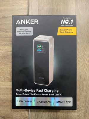 🔋 Anker Prime A1340 – SDP Cao Cấp 27650mAh | 250W. Mua bán Phụ kiện (Màn hình, Chuột...) tại Quận 4 Tp Hồ Chí Minh được đăng bởi LomComStore