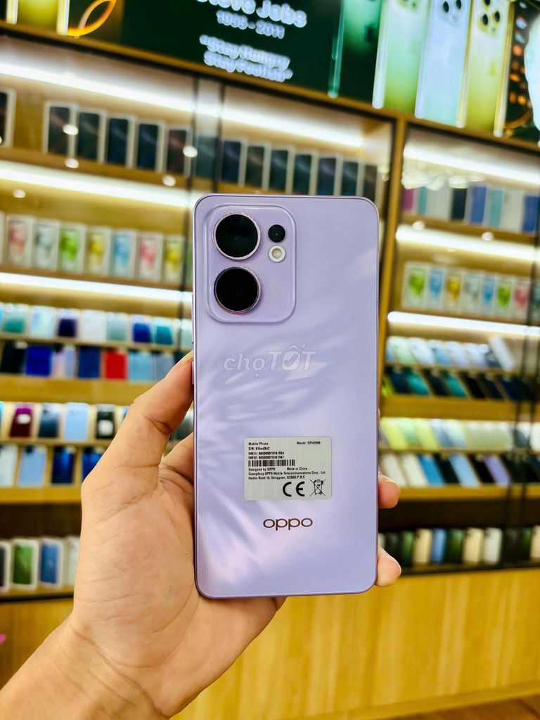 Oppo Reno 13F 5G Tím. Mua bán Điện thoại tại Quận Thanh Khê Đà Nẵng được đăng bởi Hoàng Tú Mobile hình 1