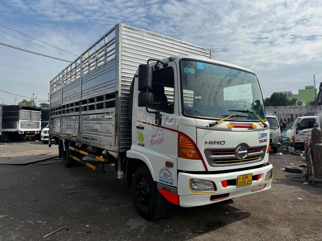 Hino FC 2021 Tải 5.5 tấn. xe chở gia cầm 2tầng ino. Mua bán Xe tải, xe ben tại Huyện Bình Chánh Tp Hồ Chí Minh được đăng bởi Bãi Xe Ô tô Cường Phát hình 1