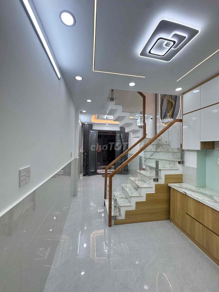 ❌NHÀ SÁT CHỢ BÌNH LONG - MỚI ĐẸP 100% - 3x8 - 24M2 - 2 TẦNG - HẺM ĐẸP