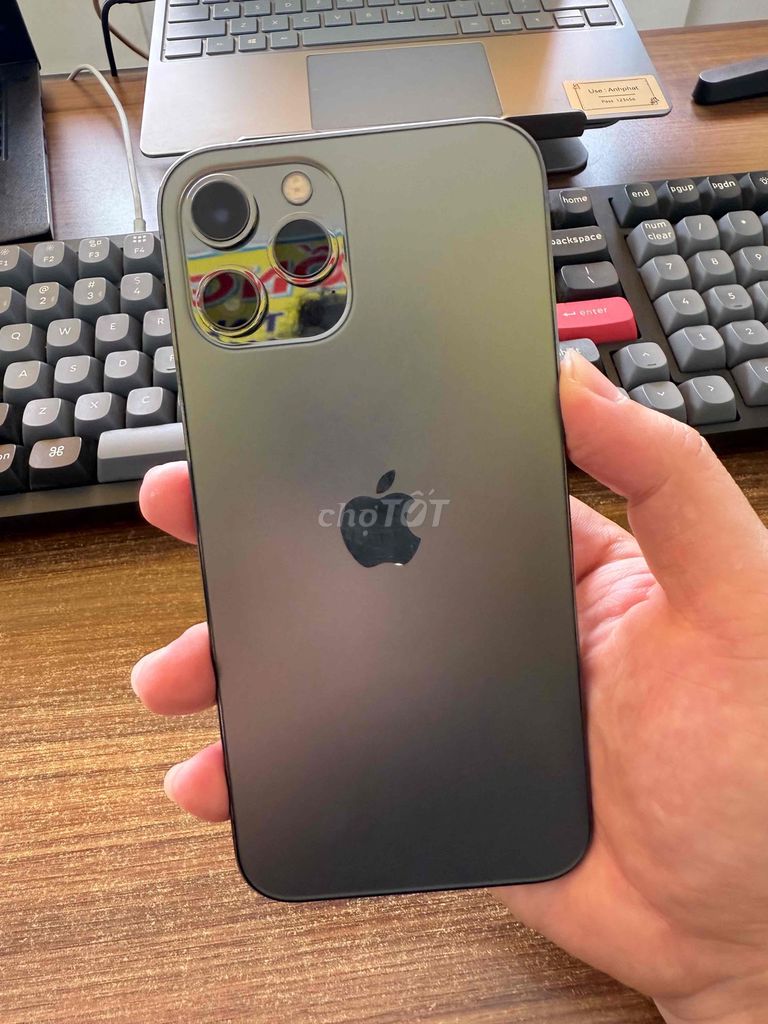 iPhone 12 Pro Max 256GB Xám đen. Mua bán Điện thoại tại Thị xã Tân Uyên Bình Dương được đăng bởi Anh Phát hình 1
