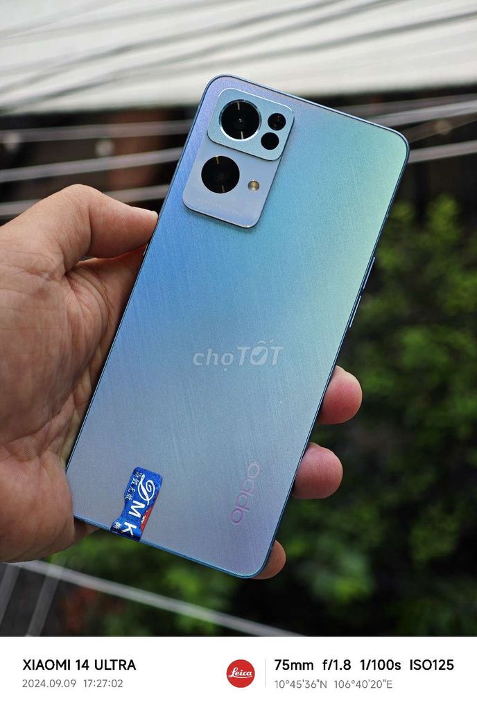 Oppo reno 7 pro bản 12/256 rom quốc tế đẹp 99%