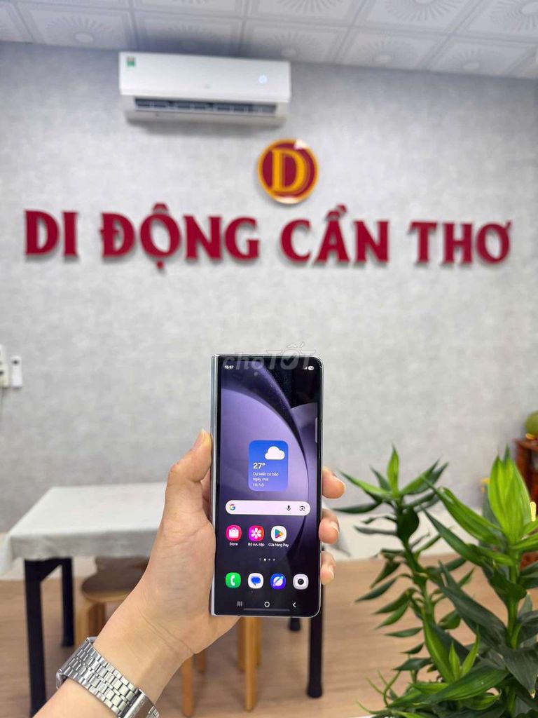 Samsung Galaxy Z Fold5 512GB Xanh Dương. Mua bán Điện thoại tại Quận Ninh Kiều Cần Thơ được đăng bởi Di Động Cần Thơ hình 1