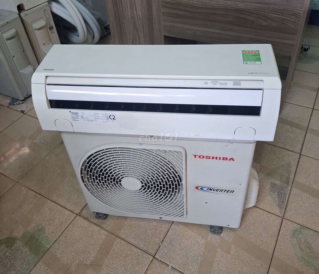 Máy lạnh Toshiba Inverter 1.0hp Trắng. Mua bán Máy lạnh, điều hoà tại Thành phố Dĩ An Bình Dương được đăng bởi ĐIỆN LẠNH ĐẠI TIẾN PHÁT  hình 1