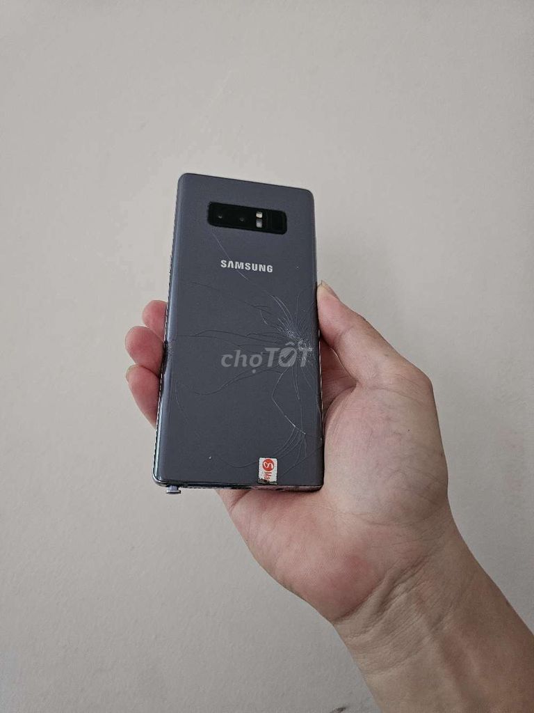 Samsung Galaxy Note 8 Xám nứt kính trc sau. Mua bán Điện thoại tại Quận Hải Châu Đà Nẵng được đăng bởi anh quân hình 1