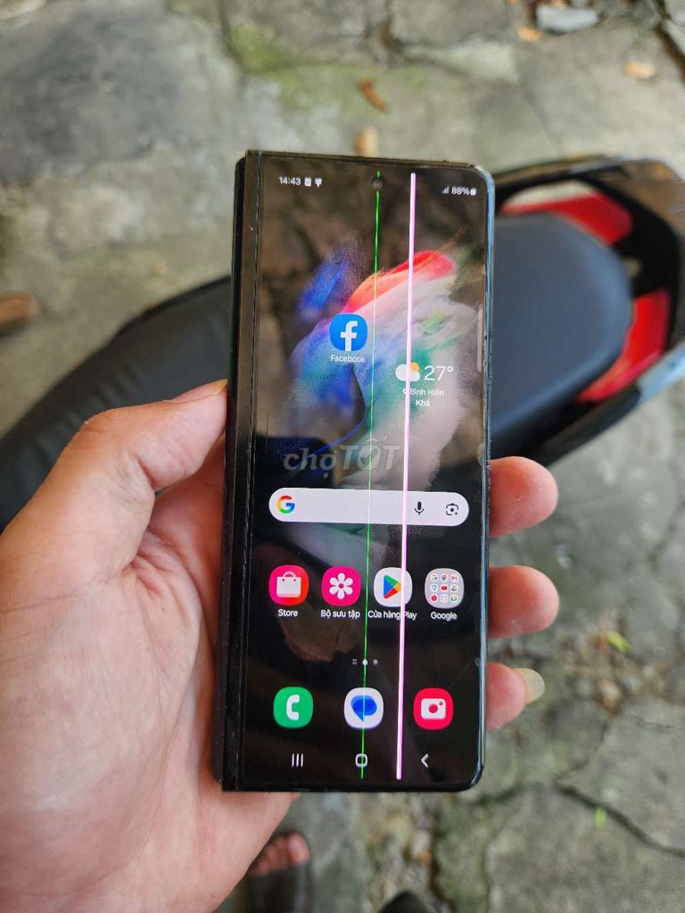Samsung Fold 3 5G 256GB. Mua bán Điện thoại tại Quận Sơn Trà Đà Nẵng được đăng bởi Phạm Công Tỉnh hình 1