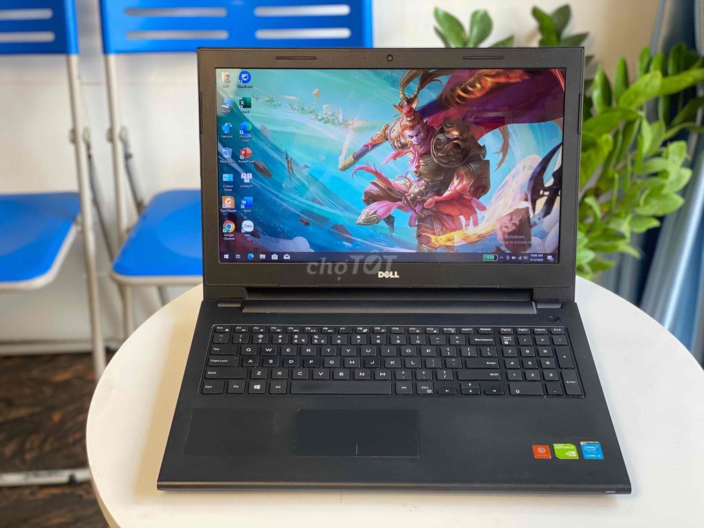 Dell Inspiron 3542 laptop chơi game LMHT, Vẽ Corel