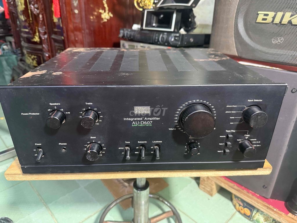 Âm ly Sansui D607 Đen Nguyên zin. Mua bán Tivi, Âm thanh tại Quận Bình Thạnh Tp Hồ Chí Minh được đăng bởi Đam mê âm thanh chán thì bán hình 1