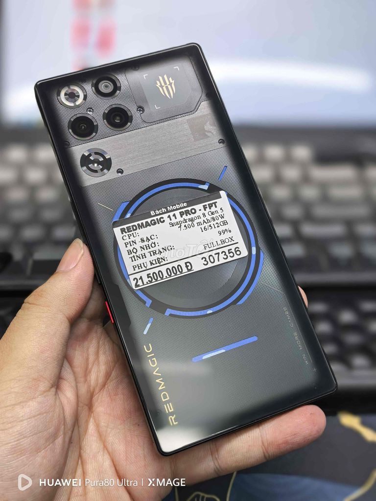 REDMAGIC 11 PRO 16/512GB Đen FPT BH 2 Năm. Mua bán Điện thoại tại Quận Ninh Kiều Cần Thơ được đăng bởi Bách Mobile hình 1