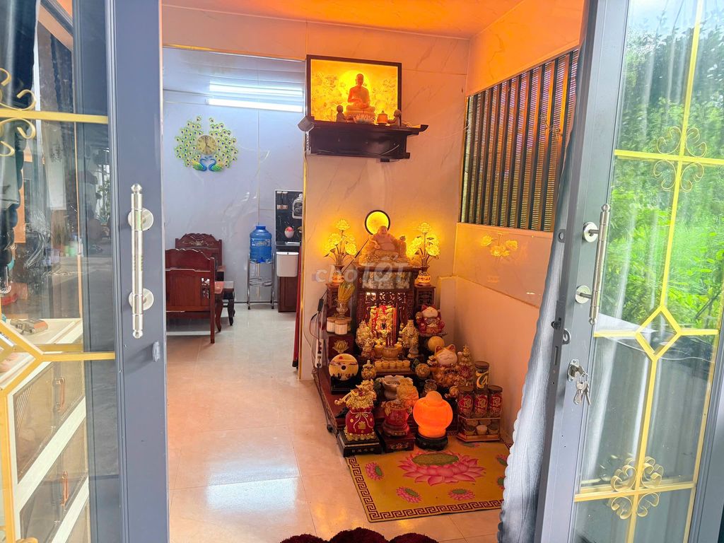 Nhà 50m2, 1 lầu, 2 phòng ngủ, hẻm bêtông rộng rãi, chùa Hội Phước