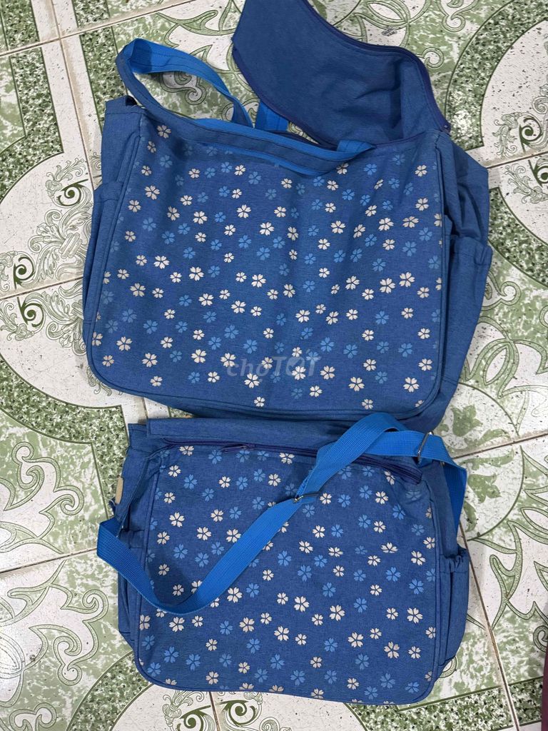 Túi đựng đồ Vải Xanh dương Unisex Mới(2 tui). Mua bán Túi xách tại Quận 12 Tp Hồ Chí Minh được đăng bởi thao hình 1