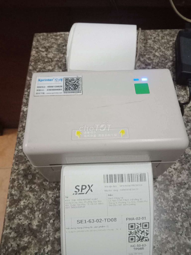 Thanh lý máy in tem Xprinter in khổ A 6